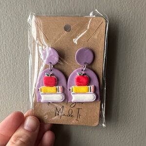 Boutique teacher earrings